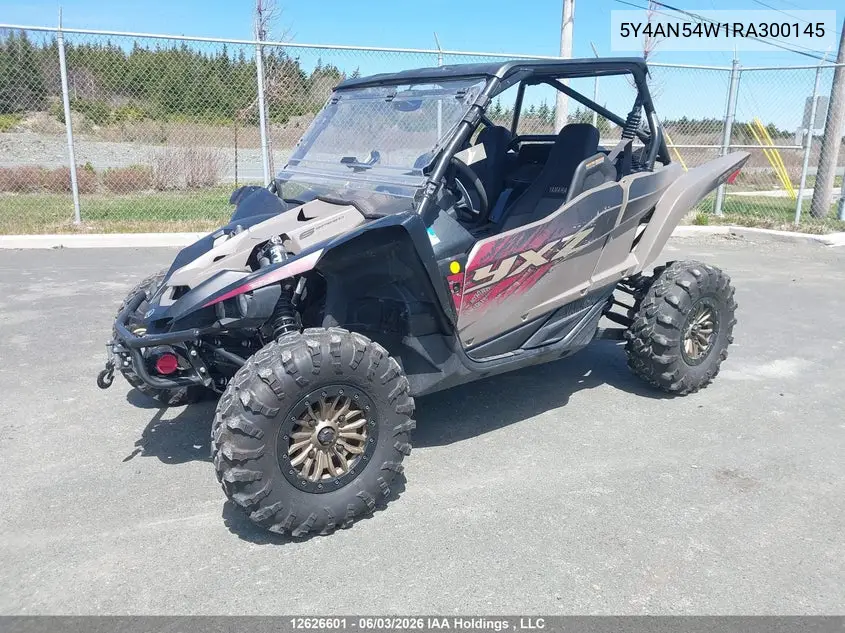 2024 Yamaha Yxz1000 VIN: 5Y4AN54W1RA300145 Lot: 12626601