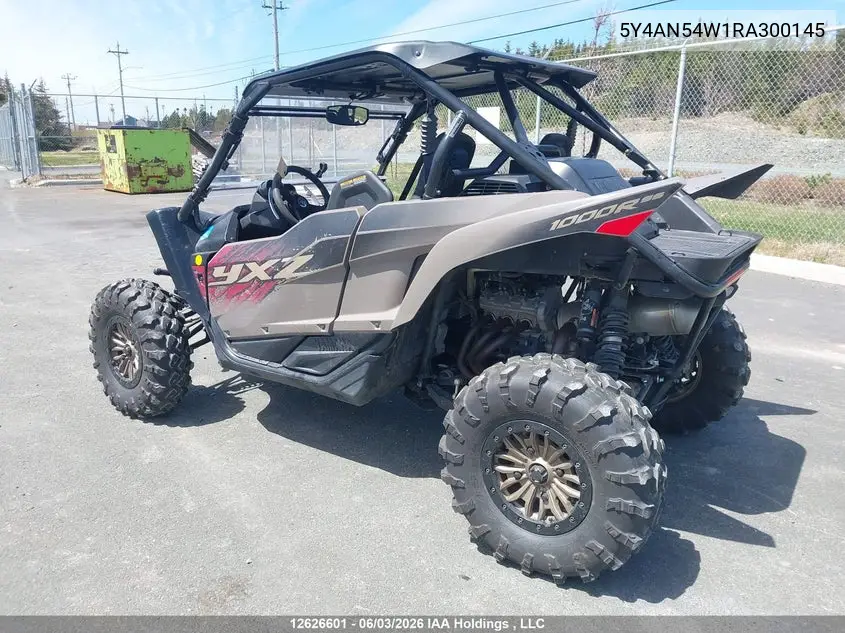 2024 Yamaha Yxz1000 VIN: 5Y4AN54W1RA300145 Lot: 12626601