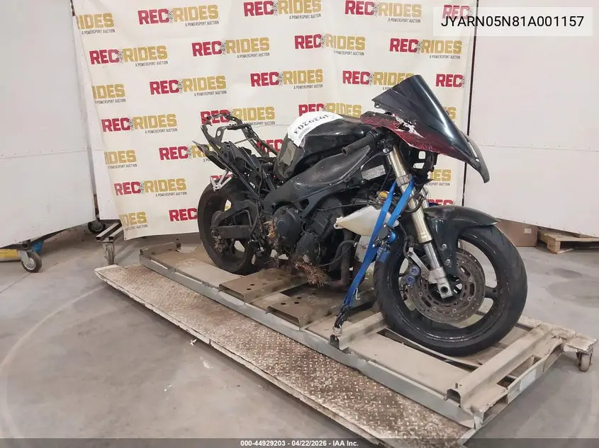 2001 Yamaha Yzfr1 S VIN: JYARN05N81A001157 Lot: 44929203