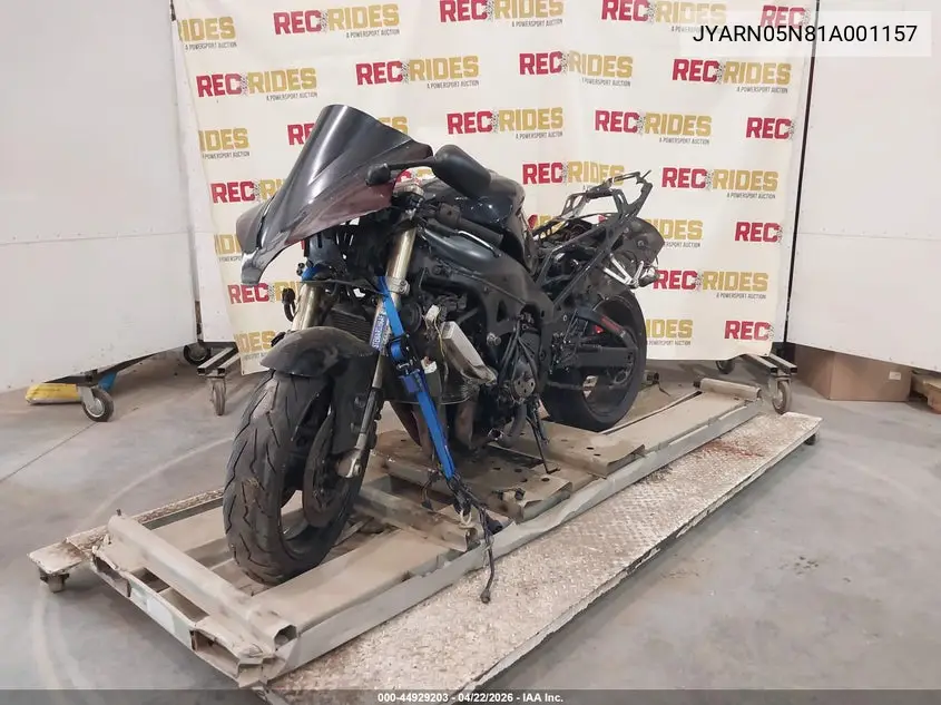 2001 Yamaha Yzfr1 S VIN: JYARN05N81A001157 Lot: 44929203