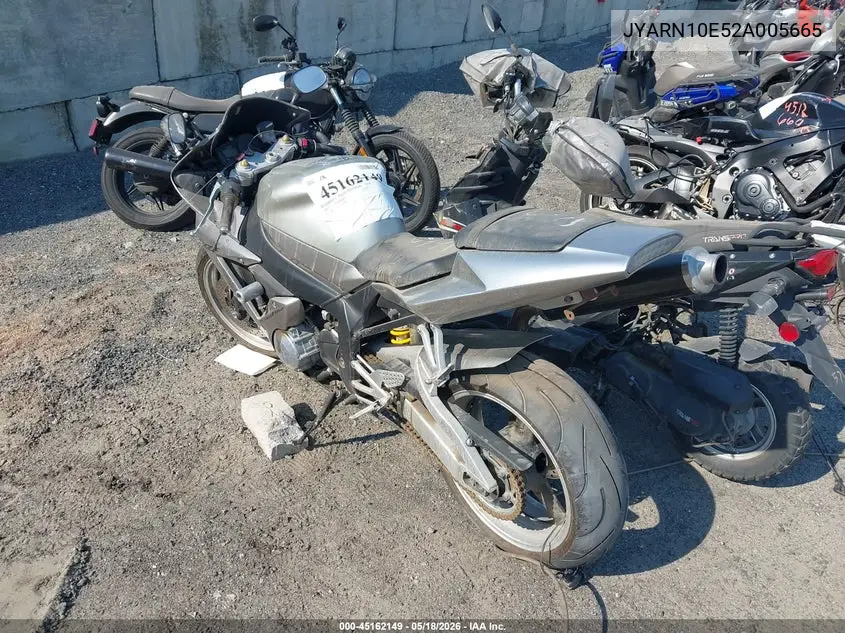 JYARN10E52A005665 2002 Yamaha Yzfr1