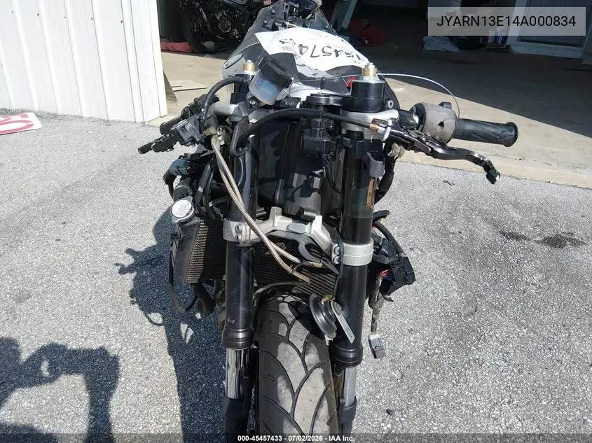2004 Yamaha Yzfr1 VIN: JYARN13E14A000834 Lot: 45457433