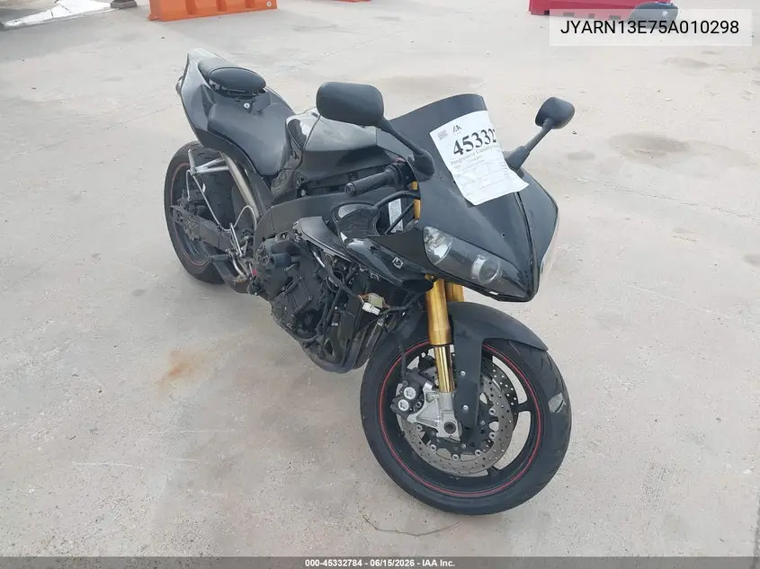 2005 Yamaha Yzfr1 VIN: JYARN13E75A010298 Lot: 45332784