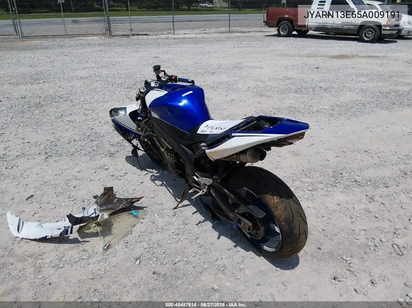 2005 Yamaha Yzfr1 VIN: JYARN13E65A009191 Lot: 45487614