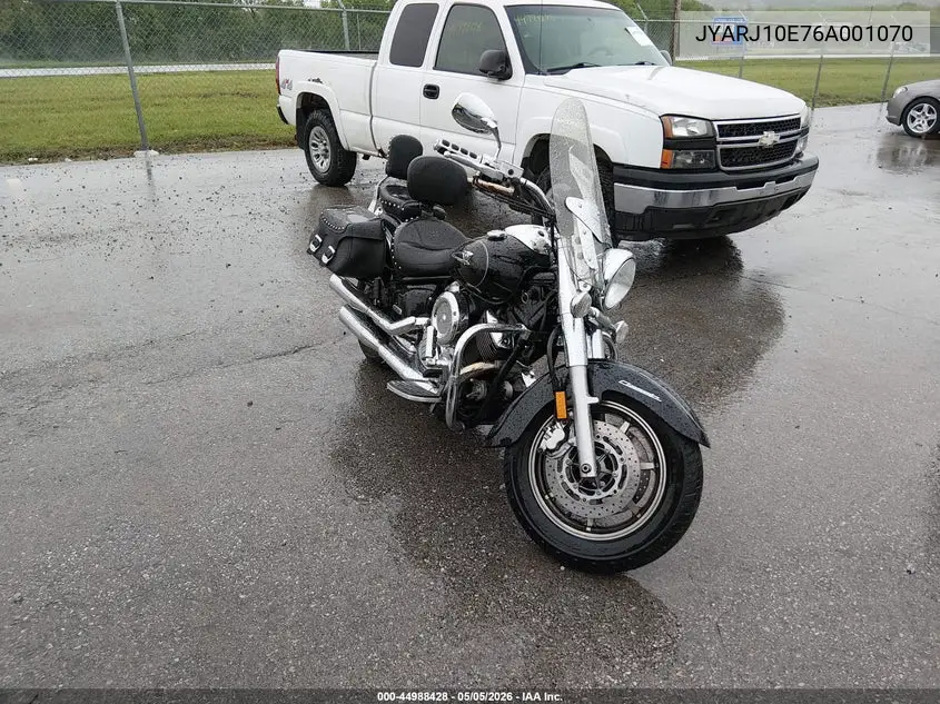 2006 Yamaha Yzf600 A VIN: JYARJ10E76A001070 Lot: 44988428