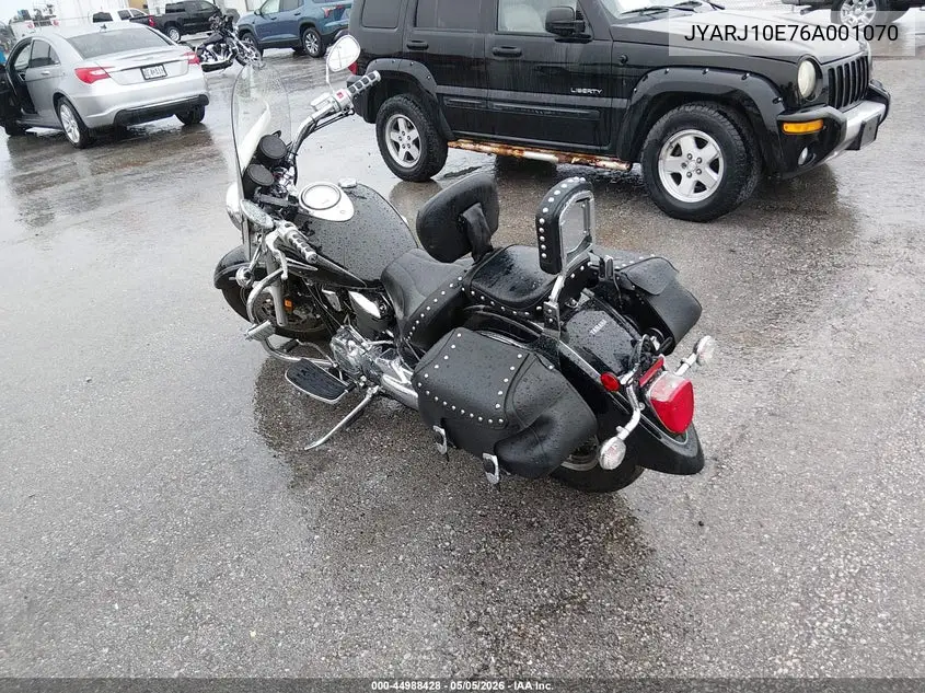 2006 Yamaha Yzf600 A VIN: JYARJ10E76A001070 Lot: 44988428