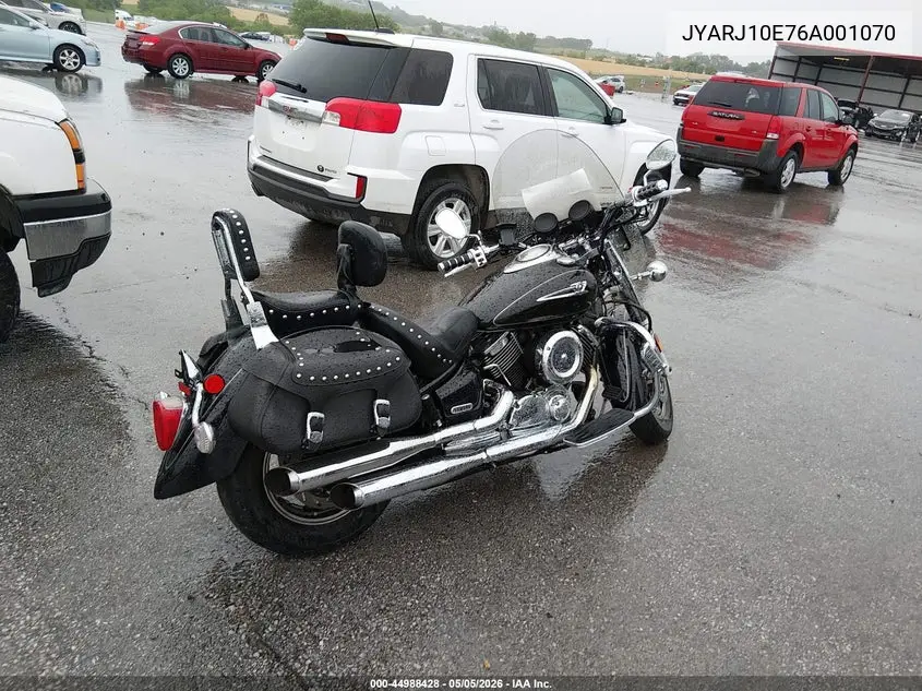 2006 Yamaha Yzf600 A VIN: JYARJ10E76A001070 Lot: 44988428