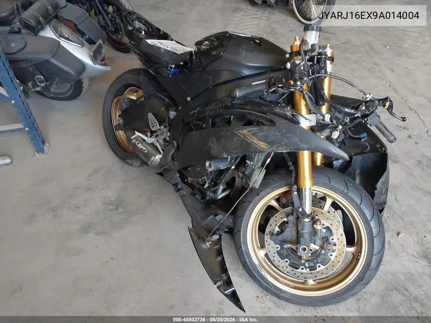 2009 Yamaha Yzfr6 VIN: JYARJ16EX9A014004 Lot: 45502736