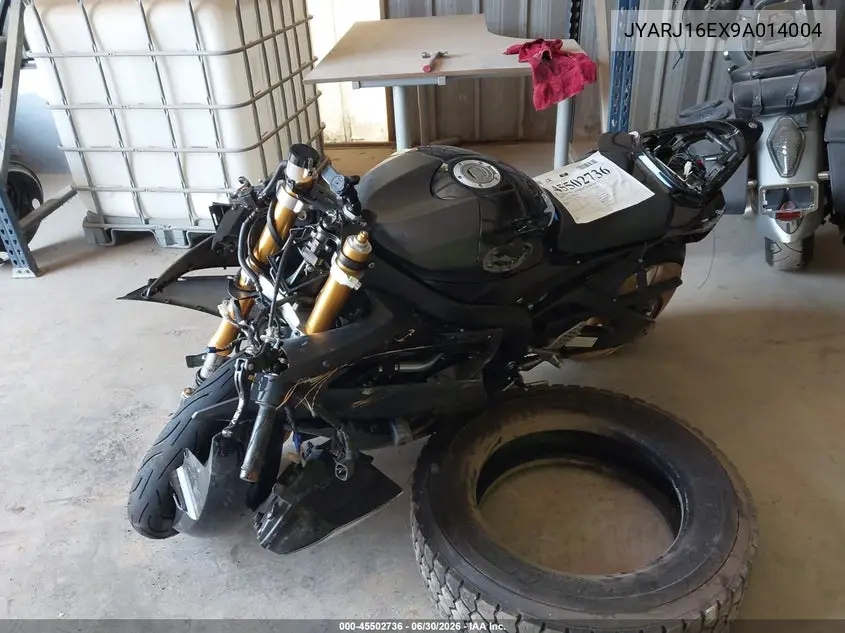 2009 Yamaha Yzfr6 VIN: JYARJ16EX9A014004 Lot: 45502736