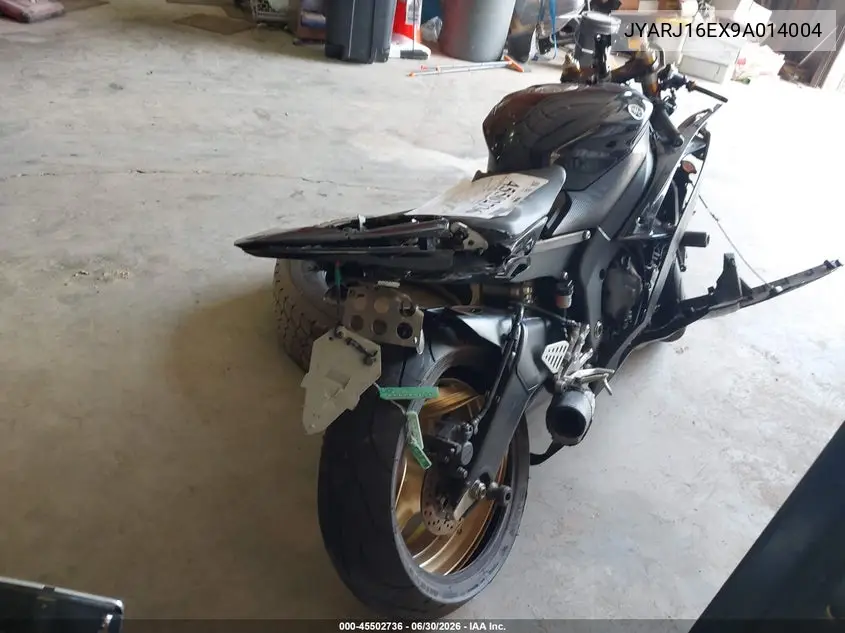 2009 Yamaha Yzfr6 VIN: JYARJ16EX9A014004 Lot: 45502736