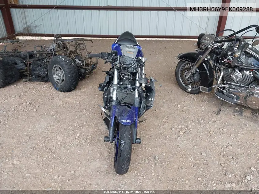 2015 Yamaha Yzfr3 VIN: MH3RH06Y9FK009288 Lot: 45659114