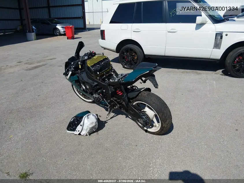 2016 Yamaha Yzfr1S VIN: JYARN42E9GA001334 Lot: 45520337
