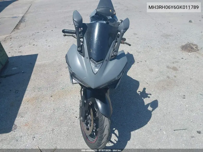 2016 Yamaha Yzfr3 VIN: MH3RH06Y6GK011789 Lot: 45564423