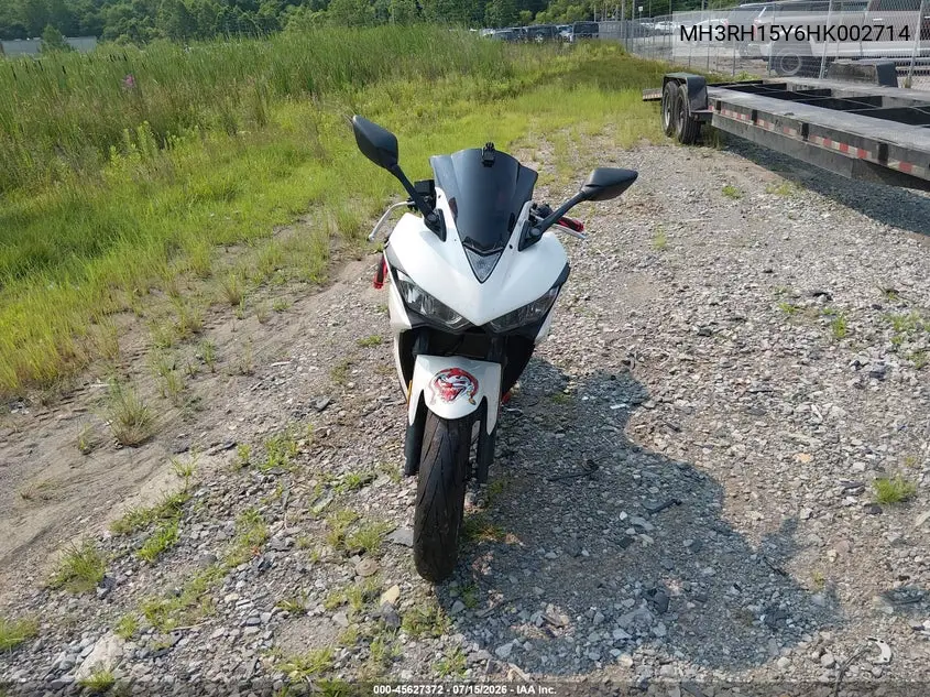 2017 Yamaha Yzfr3 A VIN: MH3RH15Y6HK002714 Lot: 45627372