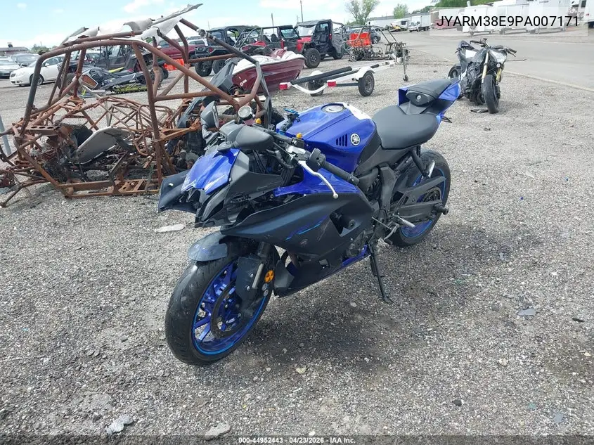2023 Yamaha Yzfr7 VIN: JYARM38E9PA007171 Lot: 44952443