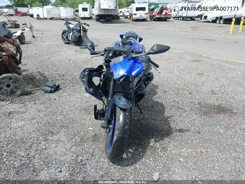 2023 Yamaha Yzfr7 VIN: JYARM38E9PA007171 Lot: 44952443