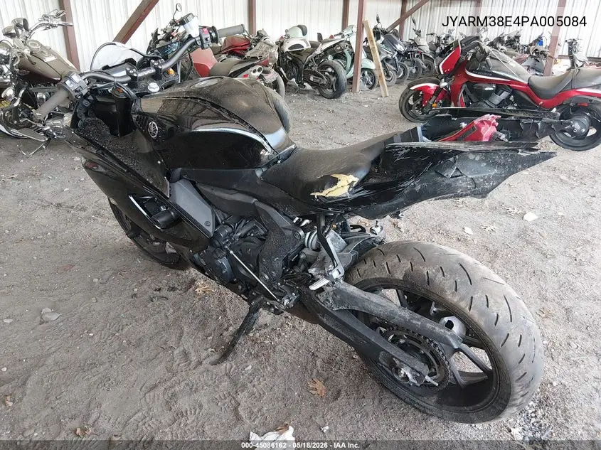 2023 Yamaha Yzfr7 VIN: JYARM38E4PA005084 Lot: 45086162