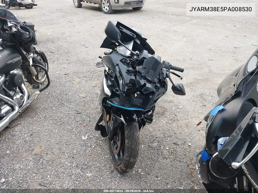 2023 Yamaha Yzfr7 VIN: JYARM38E5PA008530 Lot: 45174833