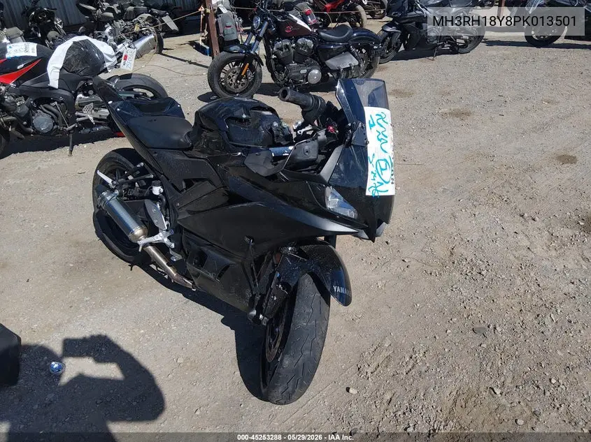 2023 Yamaha Yzfr3 A VIN: MH3RH18Y8PK013501 Lot: 45253288