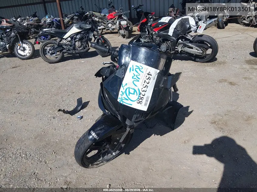 2023 Yamaha Yzfr3 A VIN: MH3RH18Y8PK013501 Lot: 45253288