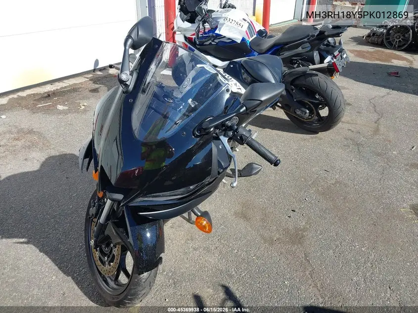 2023 Yamaha Yzfr3 A VIN: MH3RH18Y5PK012869 Lot: 45369938
