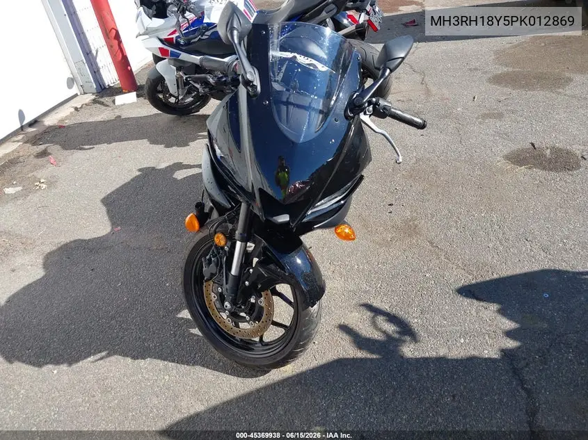 2023 Yamaha Yzfr3 A VIN: MH3RH18Y5PK012869 Lot: 45369938