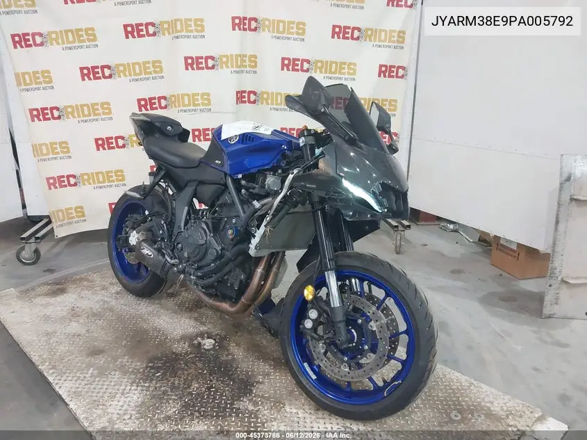 2023 Yamaha Yzfr7 VIN: JYARM38E9PA005792 Lot: 45373786