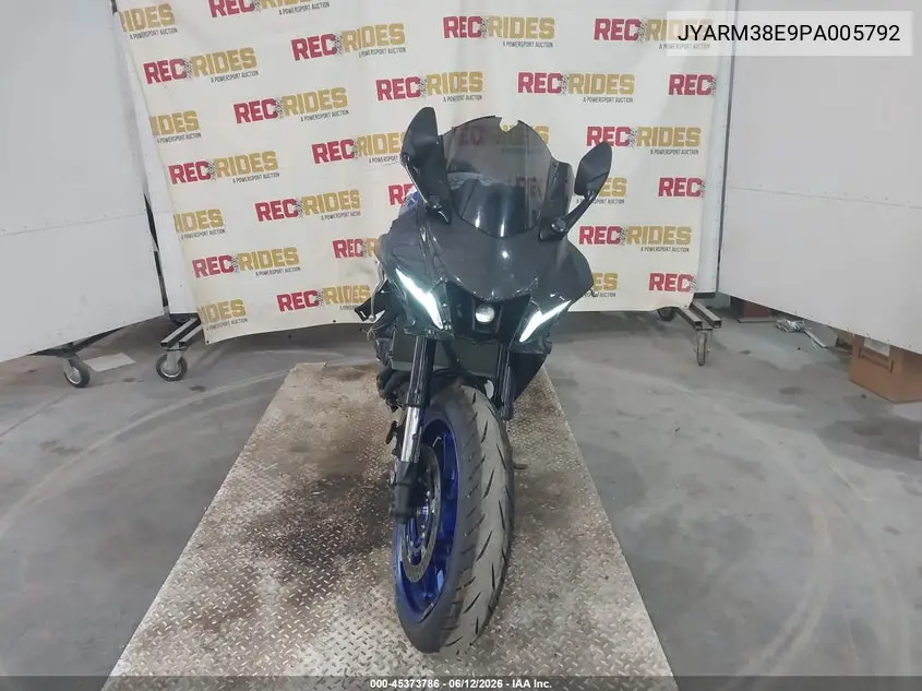 2023 Yamaha Yzfr7 VIN: JYARM38E9PA005792 Lot: 45373786