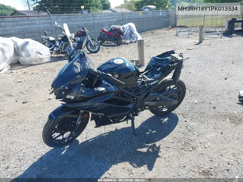 2023 Yamaha Yzfr3 A VIN: MH3RH18Y1PK013534 Lot: 45440616