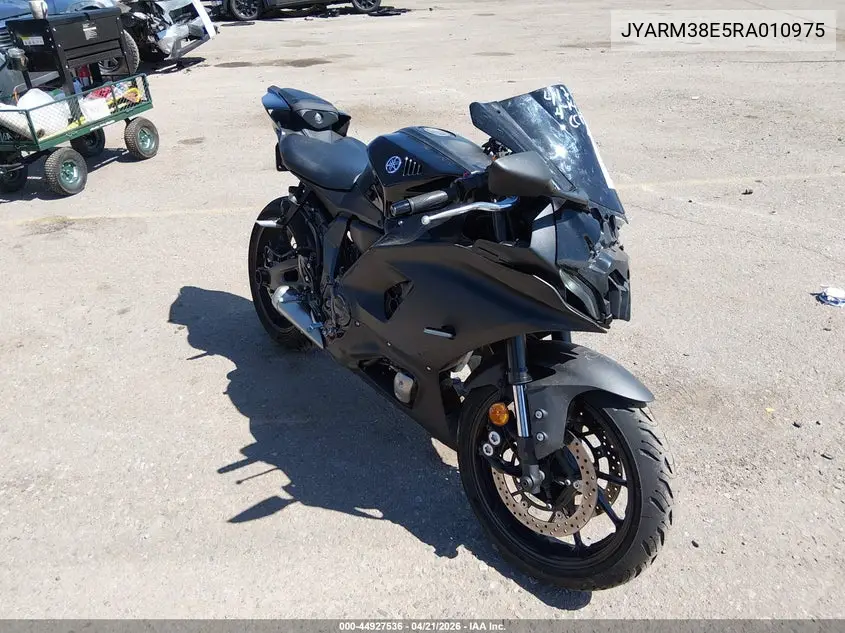 2024 Yamaha Yzfr7 VIN: JYARM38E5RA010975 Lot: 44927536