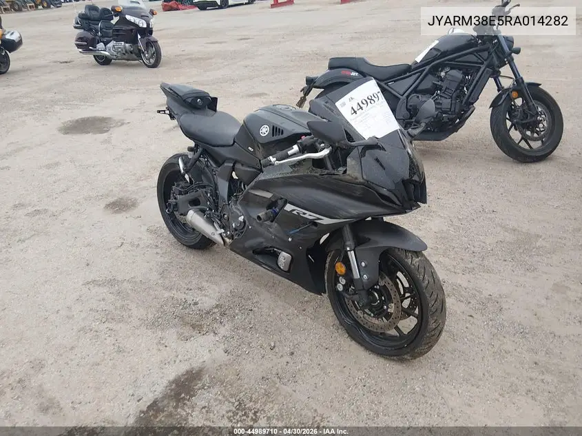 2024 Yamaha Yzfr7 VIN: JYARM38E5RA014282 Lot: 44989710