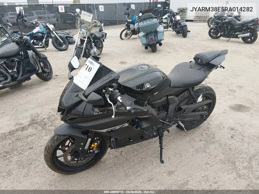 2024 Yamaha Yzfr7 VIN: JYARM38E5RA014282 Lot: 44989710
