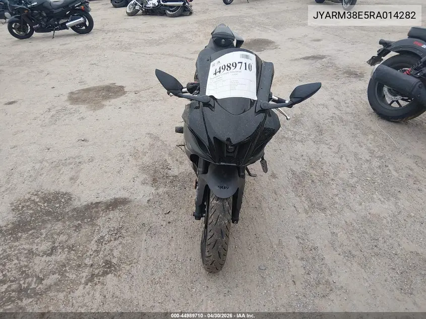 2024 Yamaha Yzfr7 VIN: JYARM38E5RA014282 Lot: 44989710
