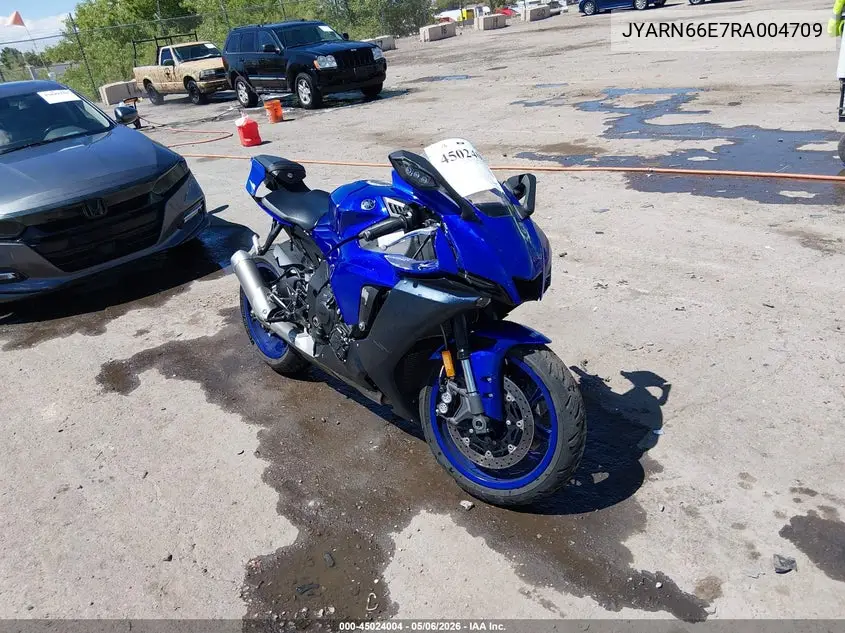 2024 Yamaha Yzfr1 VIN: JYARN66E7RA004709 Lot: 45024004