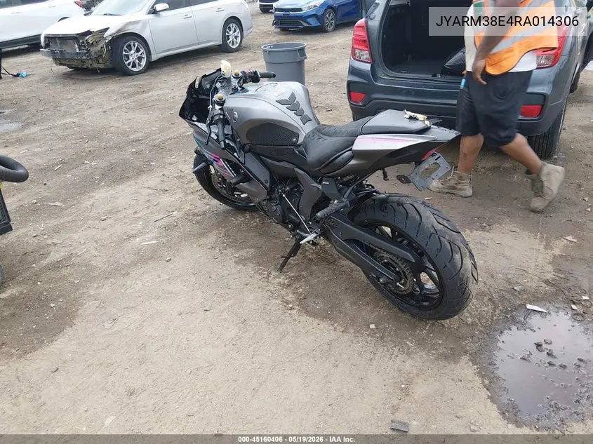 2024 Yamaha Yzfr7 VIN: JYARM38E4RA014306 Lot: 45160406