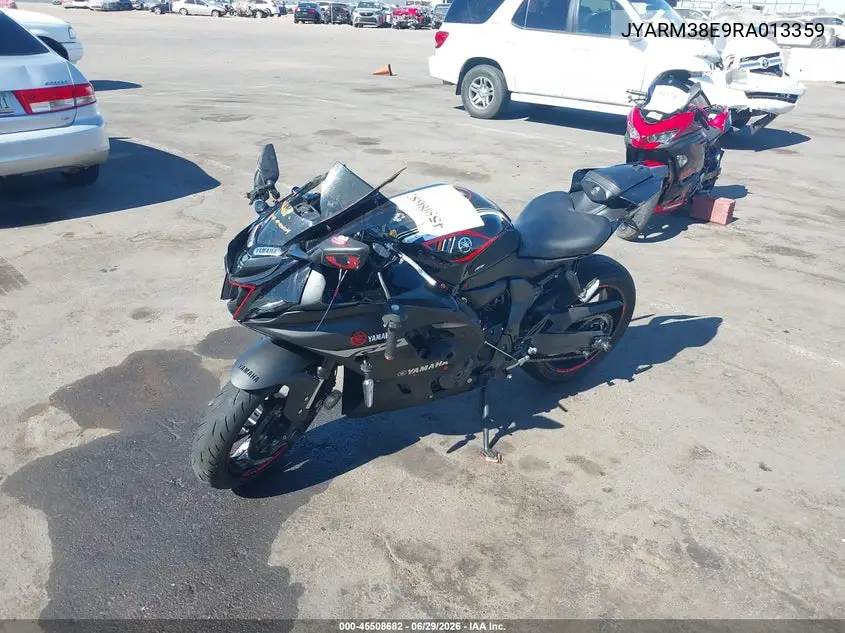 2024 Yamaha Yzfr7 VIN: JYARM38E9RA013359 Lot: 45508682