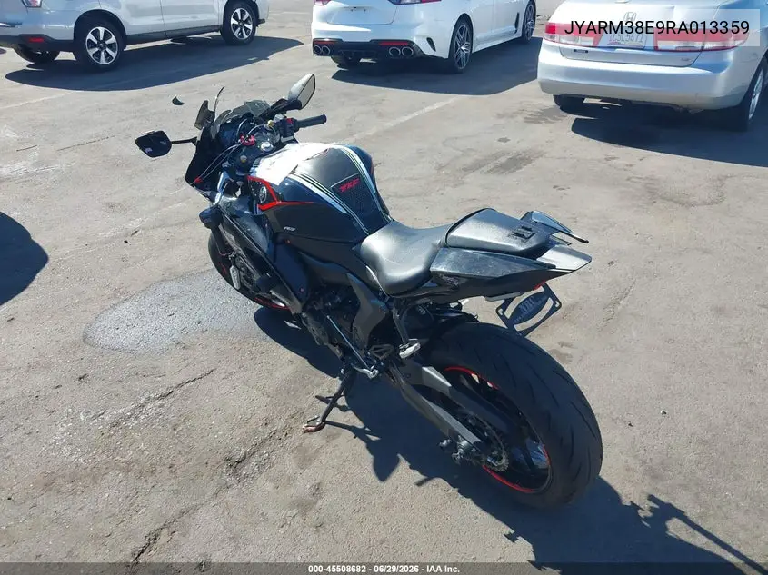 2024 Yamaha Yzfr7 VIN: JYARM38E9RA013359 Lot: 45508682