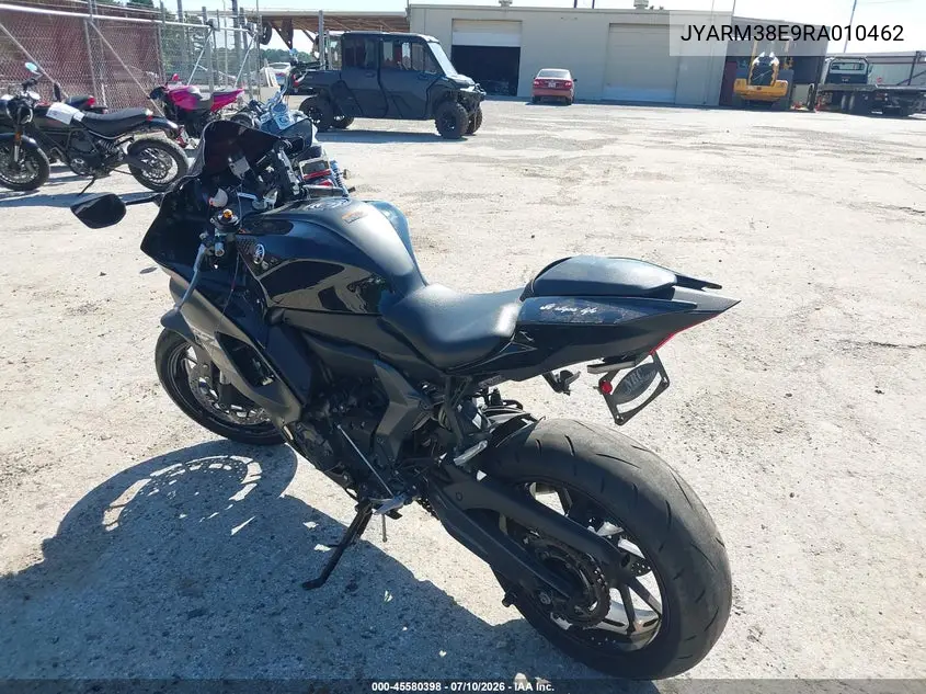 2024 Yamaha Yzfr7 VIN: JYARM38E9RA010462 Lot: 45580398