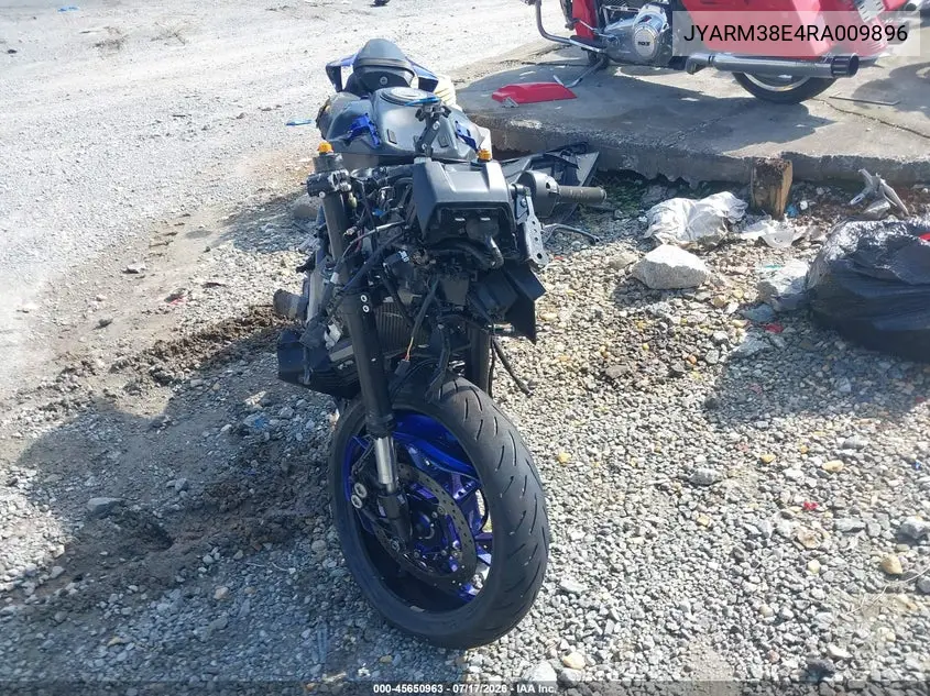 2024 Yamaha Yzfr7 VIN: JYARM38E4RA009896 Lot: 45650963