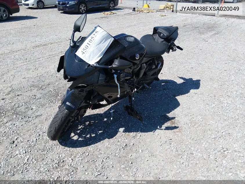 2025 Yamaha Yzfr7 VIN: JYARM38EXSA020049 Lot: 45010525