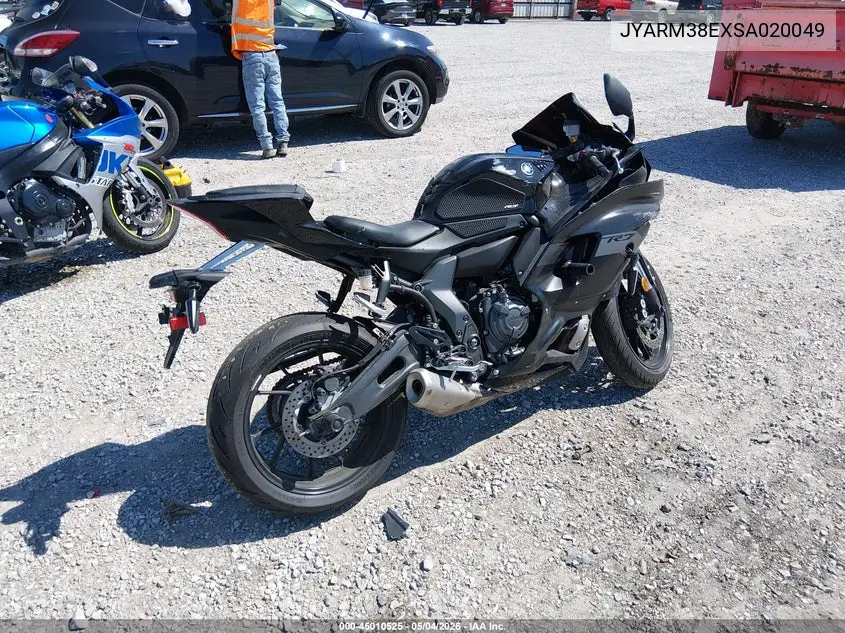 2025 Yamaha Yzfr7 VIN: JYARM38EXSA020049 Lot: 45010525