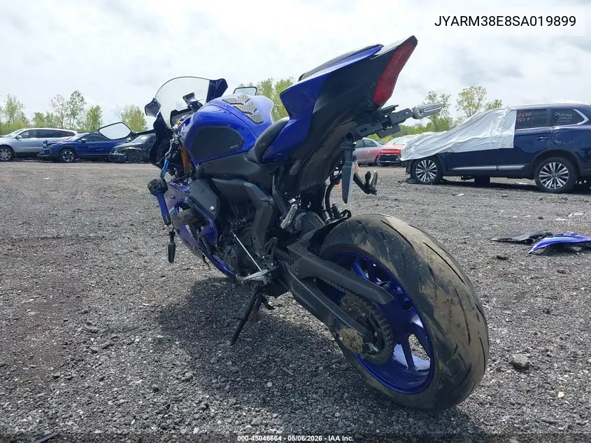 2025 Yamaha Yzfr7 VIN: JYARM38E8SA019899 Lot: 45046664