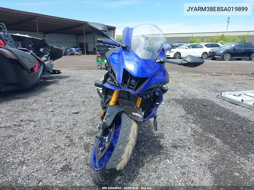 2025 Yamaha Yzfr7 VIN: JYARM38E8SA019899 Lot: 45046664
