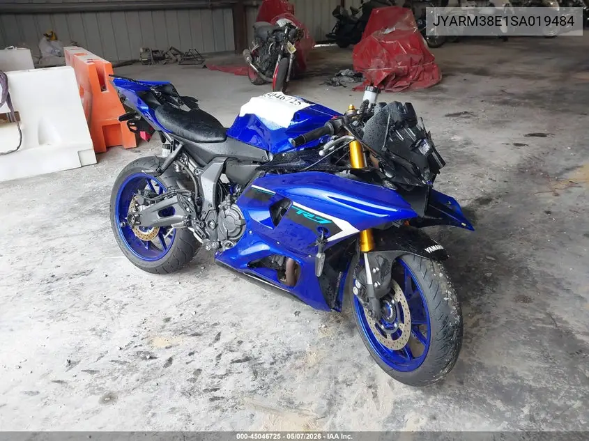 2025 Yamaha Yzfr7 VIN: JYARM38E1SA019484 Lot: 45046725