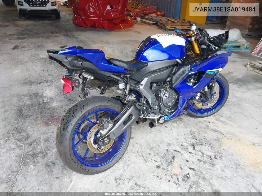 2025 Yamaha Yzfr7 VIN: JYARM38E1SA019484 Lot: 45046725