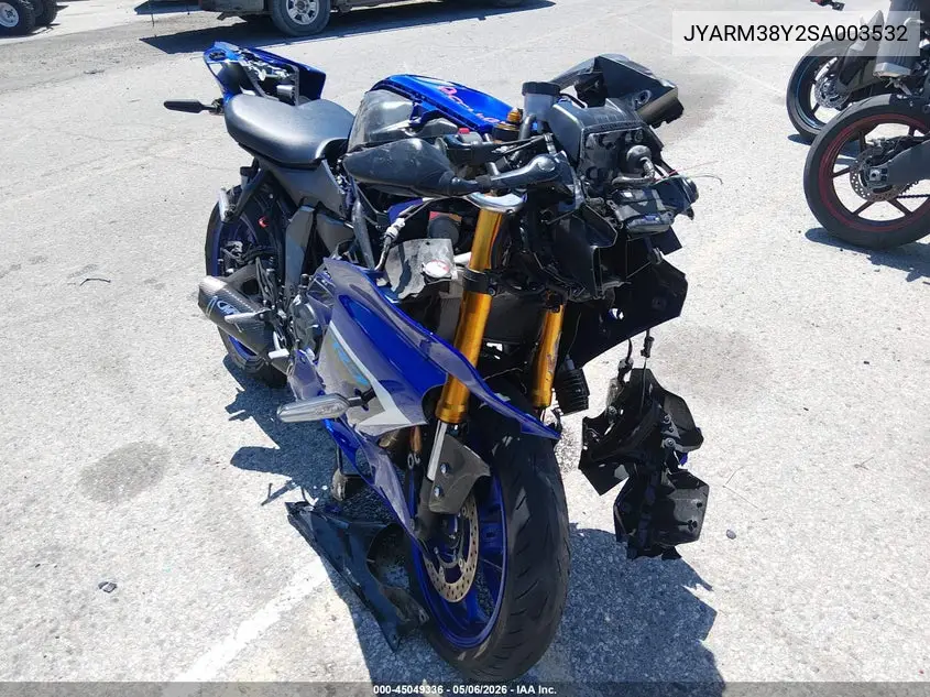 2025 Yamaha Yzfr7 VIN: JYARM38Y2SA003532 Lot: 45049336