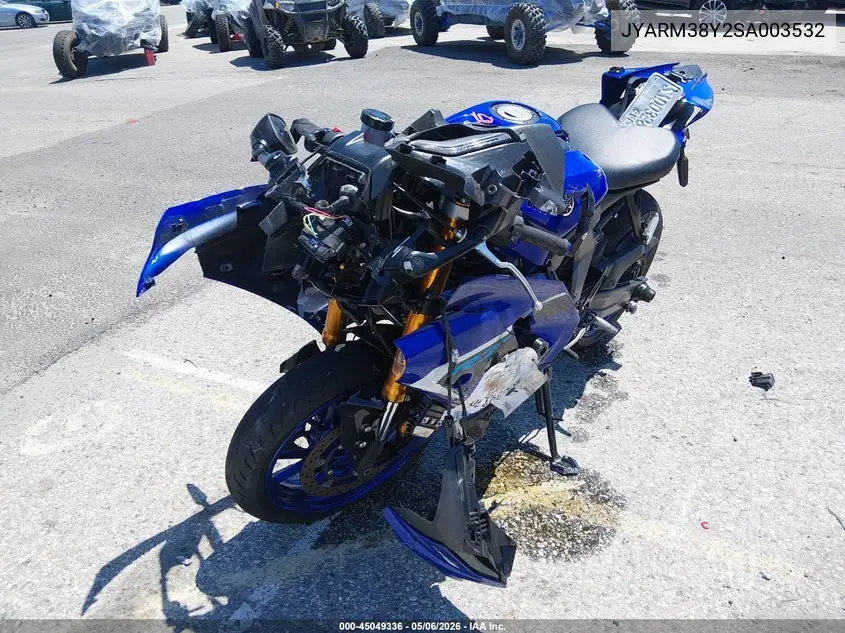 2025 Yamaha Yzfr7 VIN: JYARM38Y2SA003532 Lot: 45049336