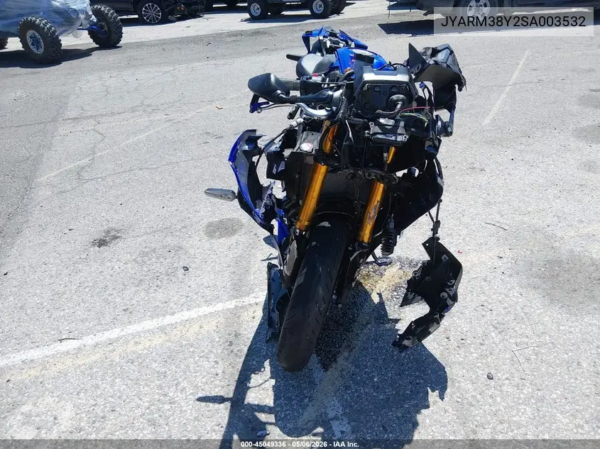 2025 Yamaha Yzfr7 VIN: JYARM38Y2SA003532 Lot: 45049336