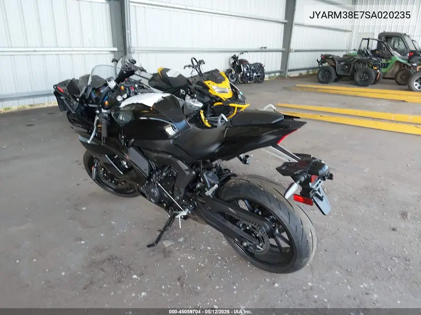 2025 Yamaha Yzfr7 VIN: JYARM38E7SA020235 Lot: 45059704