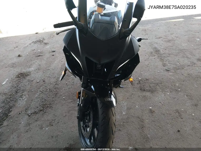 2025 Yamaha Yzfr7 VIN: JYARM38E7SA020235 Lot: 45059704